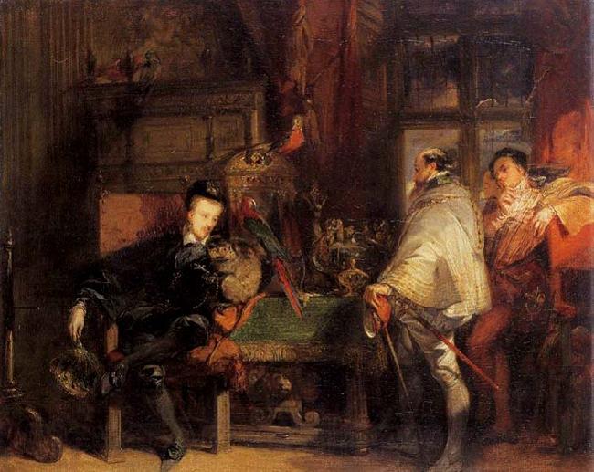 Richard Parkes Bonington Henri III Spain oil painting art